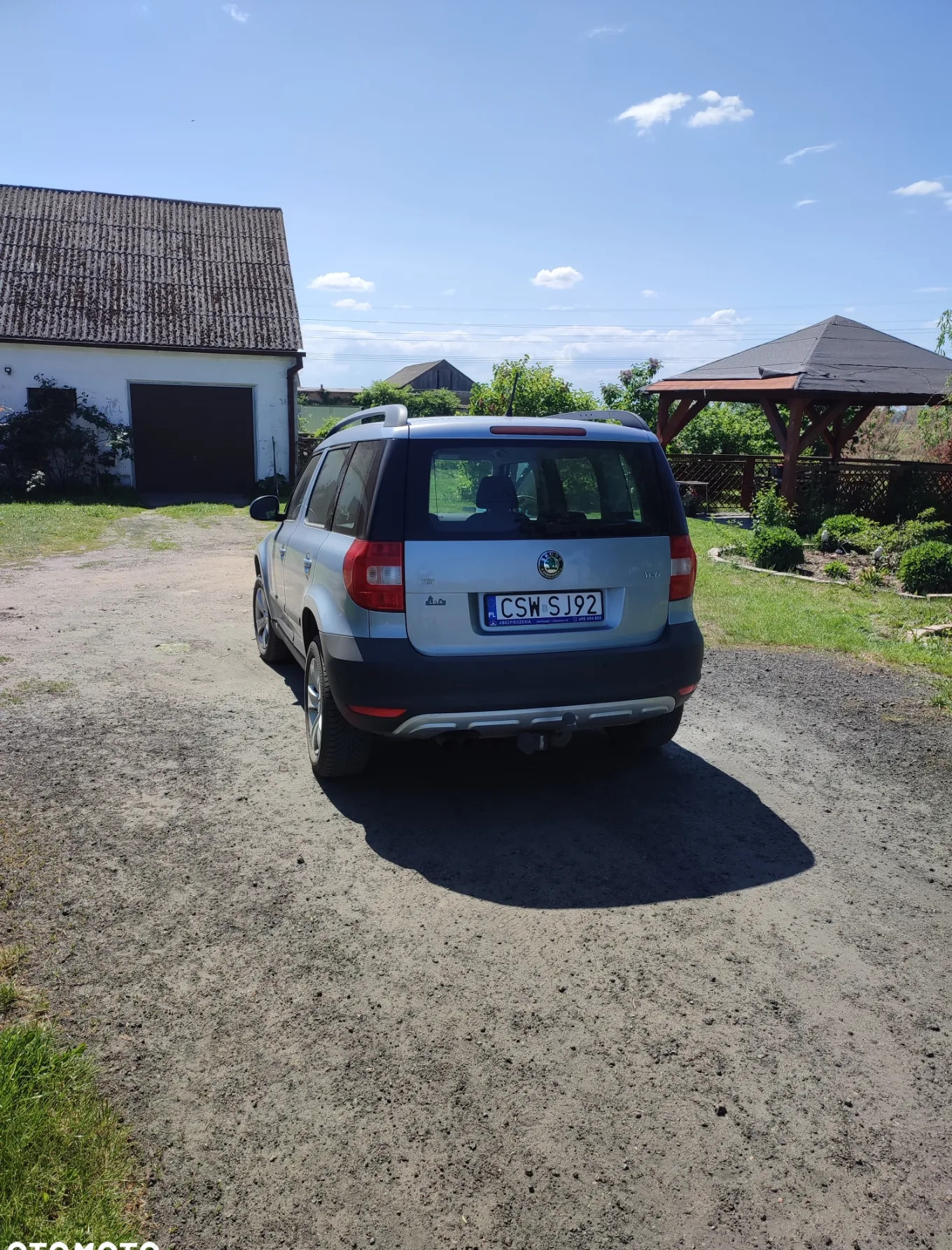 Skoda Yeti cena 23500 przebieg: 297608, rok produkcji 2011 z Grudziądz małe 211